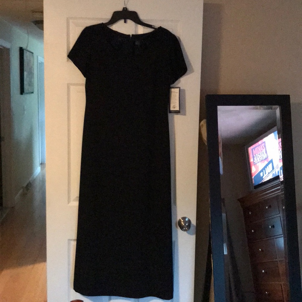 Long black dress